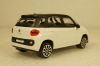 Fiat 500L 2012 white, Burago 1:43