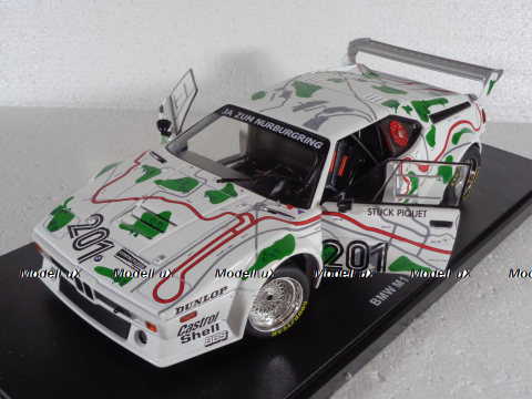 BMW M1 Winner GTX+2.0 Class, 1000km Nürburgring Piquet/Stuck 1980, Werk83 1:18