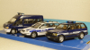 Range Rover P38, Volkswagen Passat, Ford Transit, Набор полиция THW, Cararama 1:43