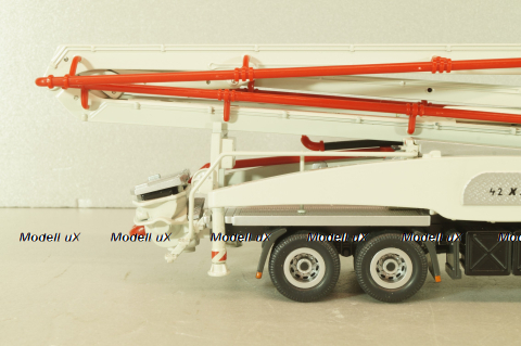 Mercedes-Benz Actros 4141 4-axle, Waitzinger 42XXT Concrete pump, B66000806, NZG 1:50 Уценка!