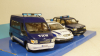 Range Rover P38, Volkswagen Passat, Ford Transit, Набор полиция THW, Cararama 1:43