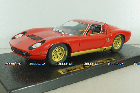 Lamborghini Miura 1971, red, 30302, Anson 1:18