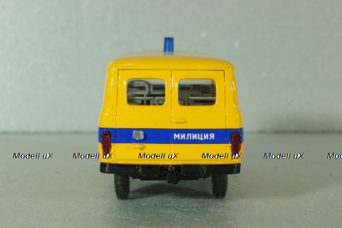 Уаз-452, милиция, Тантал/Радон (Конверсия) 1:43