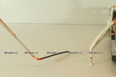 Mercedes-Benz Actros 4141 4-axle, Waitzinger 42XXT Concrete pump, B66000806, NZG 1:50 Уценка!