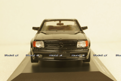 Mercedes S-Class 560SEC AMG (C126) Wide Body 1990, black, 4310901, Solido 1:43