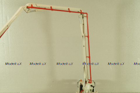 Mercedes-Benz Actros 4141 4-axle, Waitzinger 42XXT Concrete pump, B66000806, NZG 1:50 Уценка!
