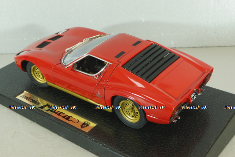 Lamborghini Miura 1971, red, 30302, Anson 1:18