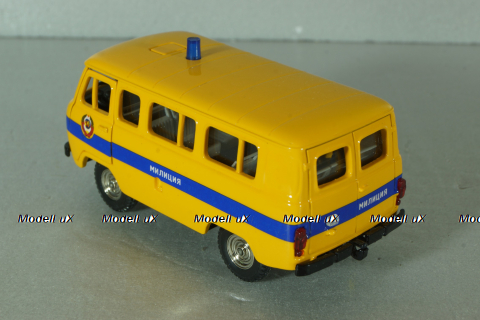 Уаз-452, милиция, Тантал/Радон (Конверсия) 1:43
