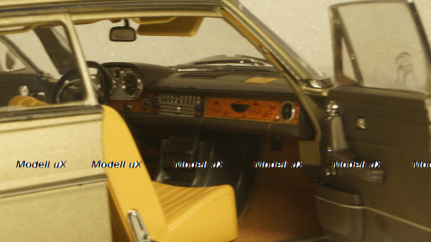 Mercedes Strich 8 Coupe (C114) metallic-grey, SUN4589, SunStar 1:18