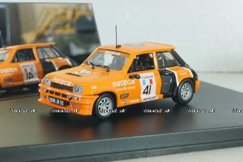 Renault 5 Turbo Europcar #°41, Gouhier, Universal Hobbies 1:43