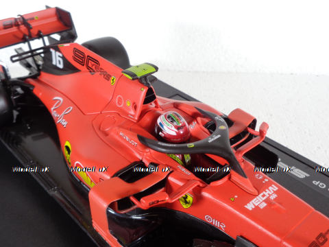Ferrari SF90 #16 Formula 1, Charles Leclerc Winner Italian GP 2019 Bburago 1:18