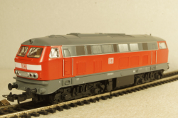 BR 218 DB mesh, diesel locomotive, epoch VI, HO Piko, 1:87