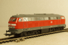 BR 218 DB mesh, diesel locomotive, epoch VI, HO Piko, 1:87