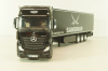 Mercedes-Benz Actros FH25 GigaSpace 4x2 2012 with semi-trailer "Sansibar", black, 8621/02, NZG 1:50 