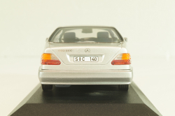 Mercedes-Benz 600 SEC (C140) 1992, B66005701, silver, Minichamps 1:43