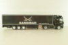 Mercedes-Benz Actros FH25 GigaSpace 4x2 2012 with semi-trailer "Sansibar", black, 8621/02, NZG 1:50 