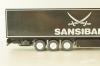 Mercedes-Benz Actros FH25 GigaSpace 4x2 2012 with semi-trailer "Sansibar", black, 8621/02, NZG 1:50 