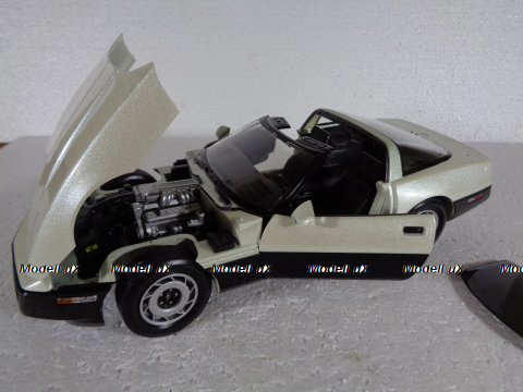 Chevrolet Corvette C4 Malcom Konner 1986, 13632, Greenlight 1:18