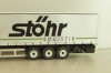 Mercedes-Benz Actros FH25 GigaSpace 4x2 2012 with semi-trailer "Stohr", green/silver, 8622/03, NZG 1:50