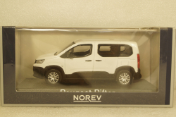 Peugeot Rifter van 2018, white, 479062, Norev 1:43