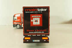Kogel semi-trailer "Main taler", black, 848/01, NZG 1:50