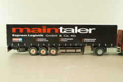 Kogel semi-trailer "Main taler", black, 848/01, NZG 1:50