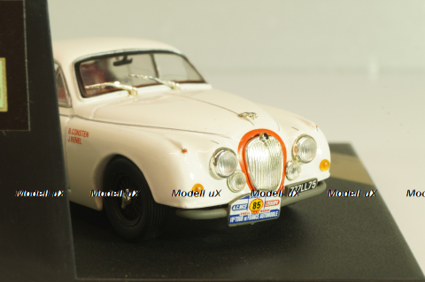 Jaguar MKII 3,8 #85 Tour de France 1961, B.Consten/J.Renel, white, L191B, Vitesse 1:43