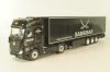 Mercedes-Benz Actros FH25 GigaSpace 4x2 2012 with semi-trailer "Sansibar", black, 8621/02, NZG 1:50 