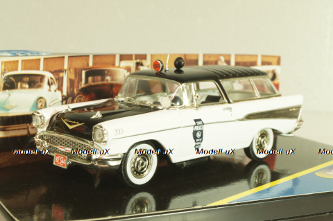 Chevrolet Bel Air Nomand Illinois State Highway Patrol 1957, Police, CPC99002, Vitesse 1:43