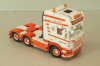 Scania R6 Topline 6x2 2004, white/red, 01-1547, WSI 1:50 