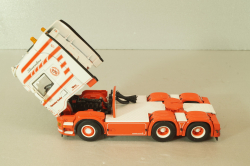 Scania R6 Topline 6x2 2004, white/red, 01-1547, WSI 1:50 