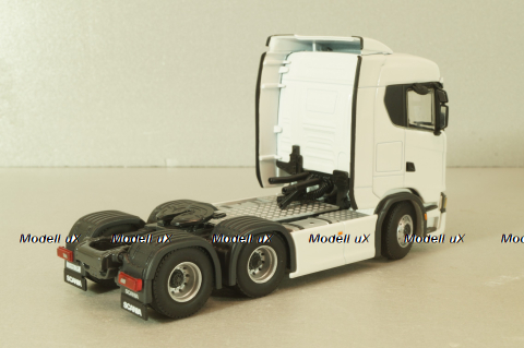Scania Normal/CS20N 6x2 Tag axle 2004, white, 03-2006, WSI 1:50