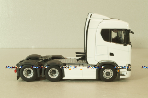 Scania Normal/CS20N 6x2 Tag axle 2004, white, 03-2006, WSI 1:50