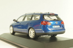 Volkswagen Passat (B6) Variant 2006, blue, 3C9099300C5E, Minichamps 1:43