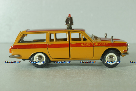 Газ-2402 Волга, Аэрофлот, 1990г., Тантал/Радон 1:43