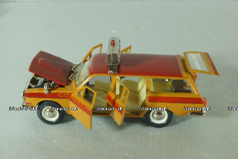 Газ-2402 Волга, Аэрофлот, 1990г., Тантал/Радон 1:43