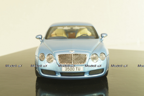 Bentley Continental GT light blue, BL315, Minichamps 1:43