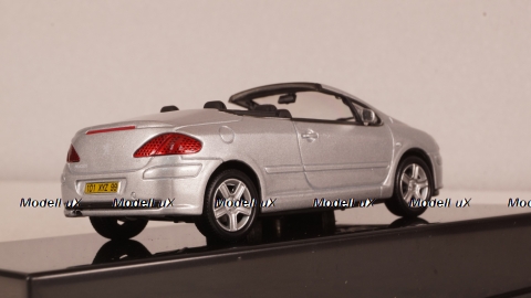 Peugeot 307CC Cabriolet 2003 silver, Altaya 1:43