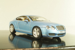 Bentley Continental GT light blue, BL315, Minichamps 1:43