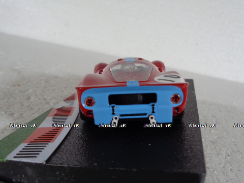 Ferrari 412 P #10 3rd 1000km Spa 1967 Attwood, Bianchi, Altaya, Ferrari Racing Collection 1:43