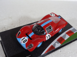Ferrari 412 P #10 3rd 1000km Spa 1967 Attwood, Bianchi, Altaya, Ferrari Racing Collection 1:43