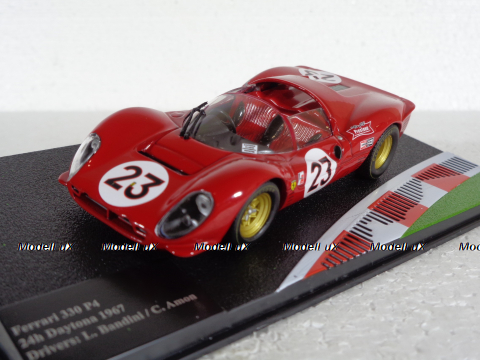 Ferrari 330 P4 #23 winner 24h Daytona 1967 Bandini, Amon, Altaya, Ferrari Racing Collection 1:43