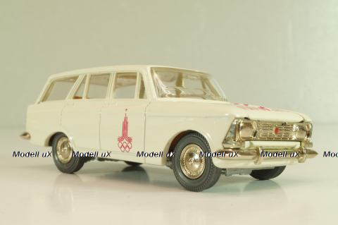 Москвич-426 А3, бело-серый, Олимпиада 80, ноябрь 1978г., Тантал/Радон 1:43