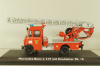 Mercedes L 319 "Feuerwehr" mit Drehleiter DL 18 1958, 02807, Schuco 1:43