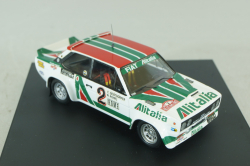 Fiat 131 Abarth #2 rally Monte Carlo 1978, W.Rohrl/С.Geisttorfrer, white, 1409, Trofeu 1:43