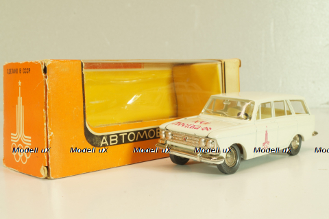 Москвич-426 А3, бело-серый, Олимпиада 80, декабрь 1978г., Тантал/Радон 1:43