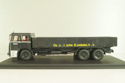 Bussing 12000 truck, black, Autocult (Miniatur Modell Markt) 1:43