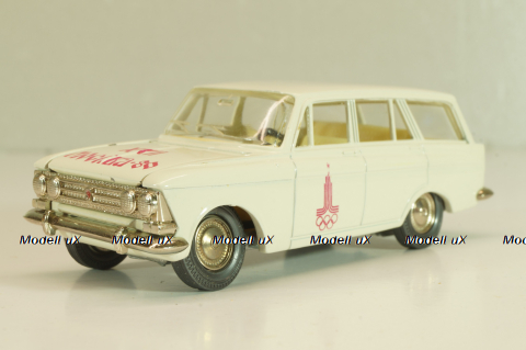 Москвич-426 А3, бело-серый, Олимпиада 80, декабрь 1978г., Тантал/Радон 1:43