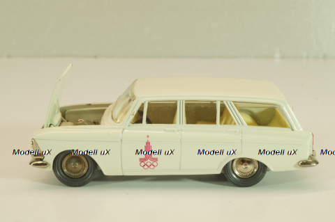 Москвич-426 А3, бело-серый, Олимпиада 80, декабрь 1978г., Тантал/Радон 1:43