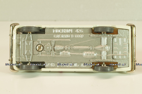 Москвич-426 А3, бело-серый, Олимпиада 80, декабрь 1978г., Тантал/Радон 1:43